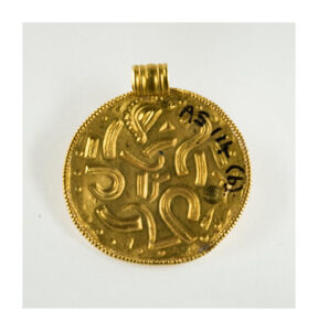 Ornate gold Bracteates